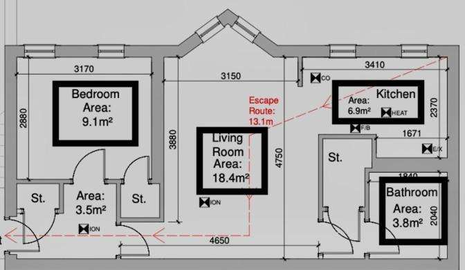 Central Apartment Linlithgow Exterior photo